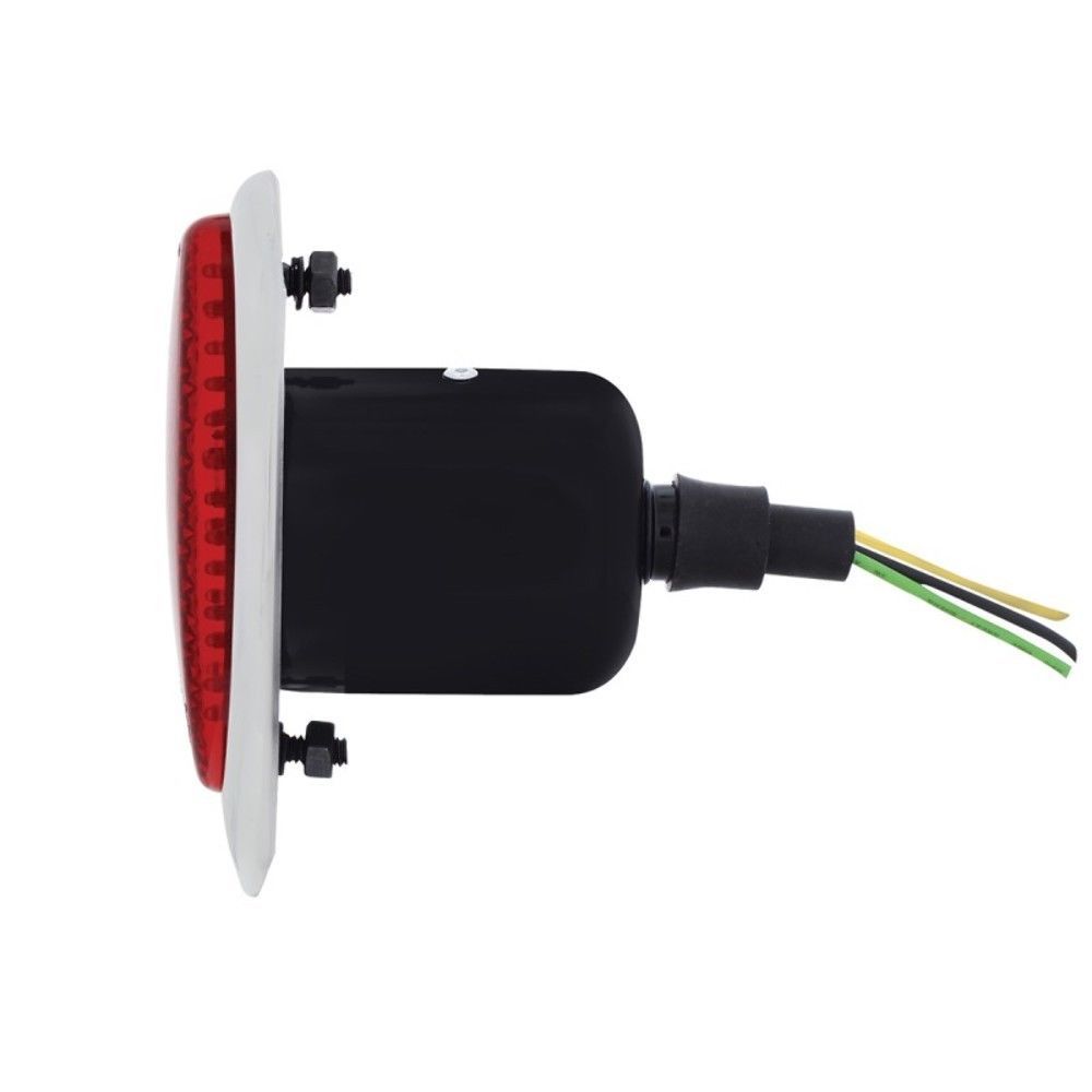 19 Red LED Sequential Tear Drop Tail Light Assembly Hot Rat Street