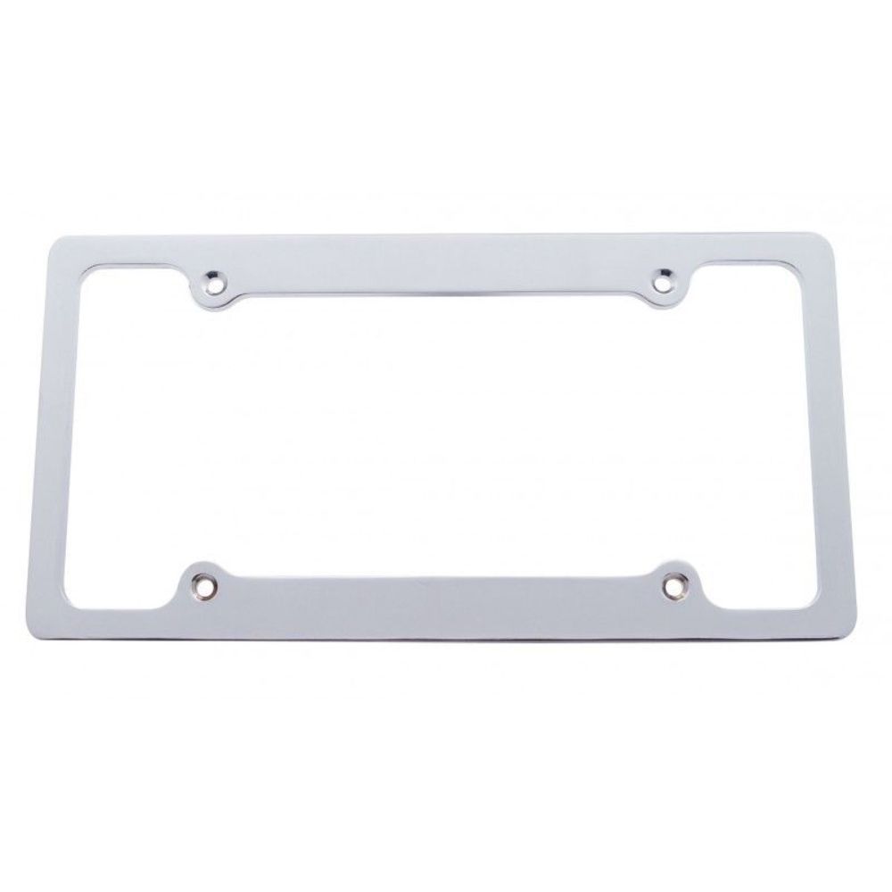 Chrome Metal License Plate Frame I Am A Pirate