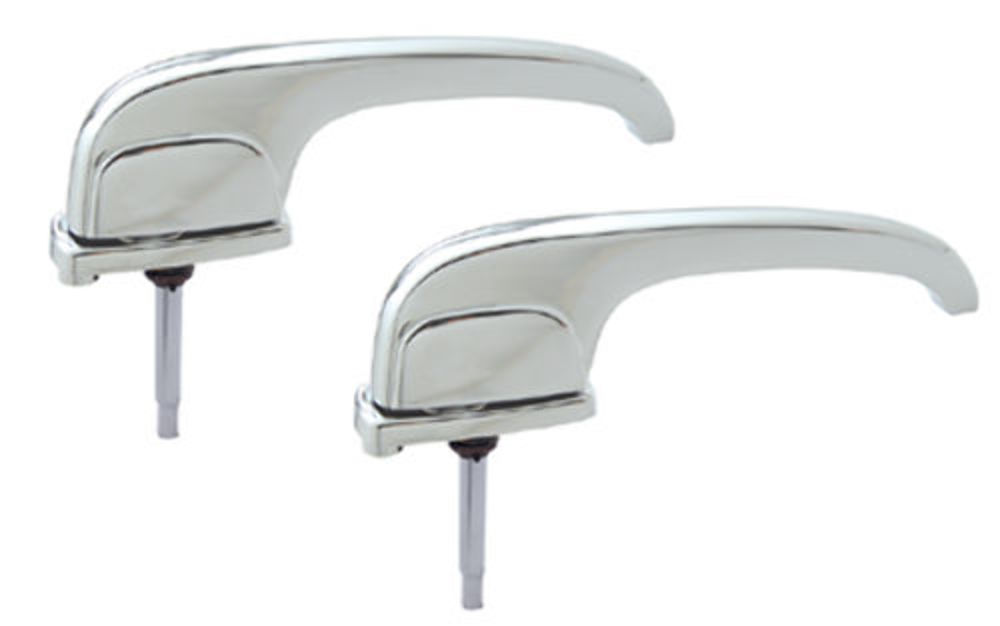 GMC Accessories Front And Rear Door Handles In Chrome 84713663