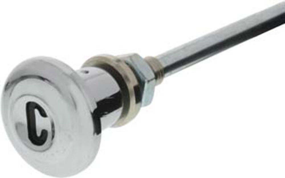 Choke Cable With Chrome Knob, Compatible with Chevy Truck 19551959