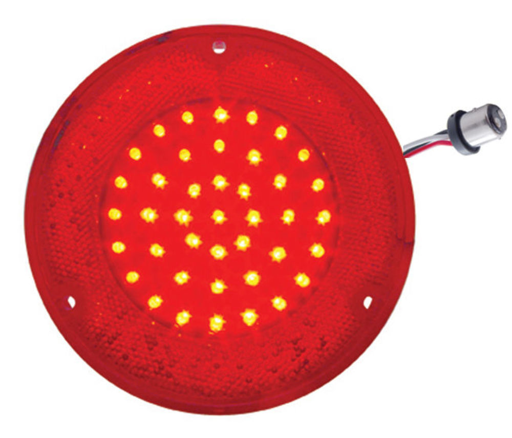 1967 1972 Chevy Truck LED Tail Light, Red Stepside Pirate Mfg