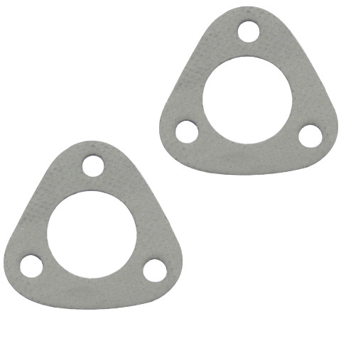 EMPI 3393 Small 3-Bolt Muffler Flange Gasket Pack of 2 For VW Air Cooled Bug