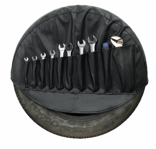 Empi 4290 Accessory Spare Tire Cover / Tool Bag, Fits VW Bug Ghia