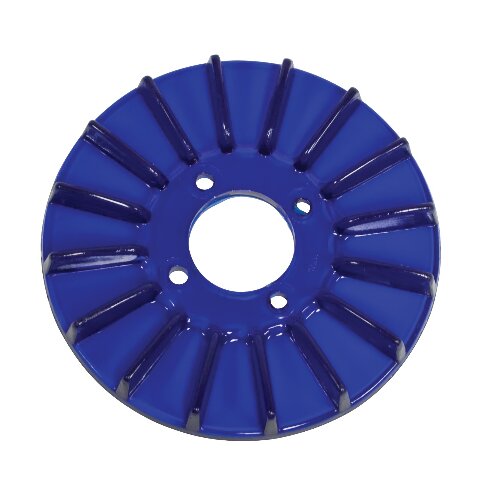 EMPI Blue Finned Alt/Gen Pulley Cover for VW Air-Cooled - 8927