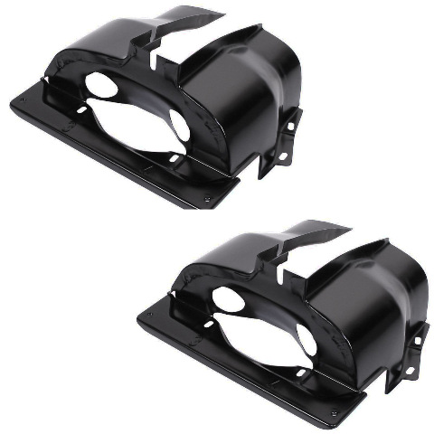 EMPI 8990 Black Dual Port Cylinder Tins Pair for VW Air Cooled Engine