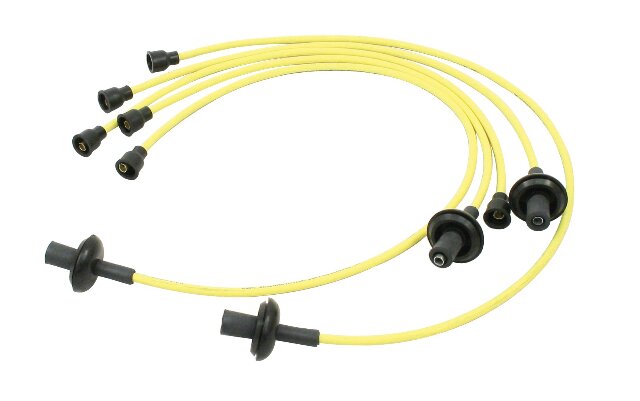 EMPI 9400 Spark Plug Wire Set - Yellow Silicone - Fits Bug Baja Sand Rail Type 1