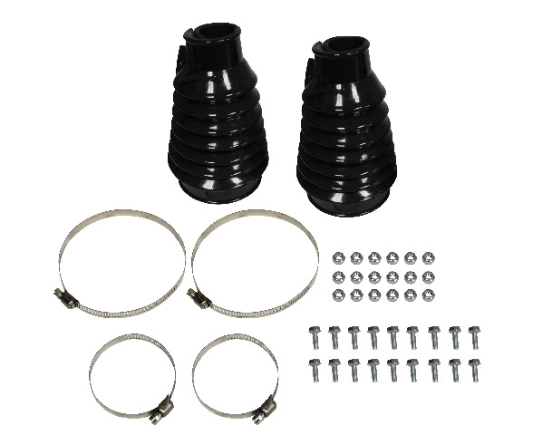EMPI 9984 Black Deluxe Rear Swing Axle Boots, Pair, VW Bug, Baja Sand Rail Buggy