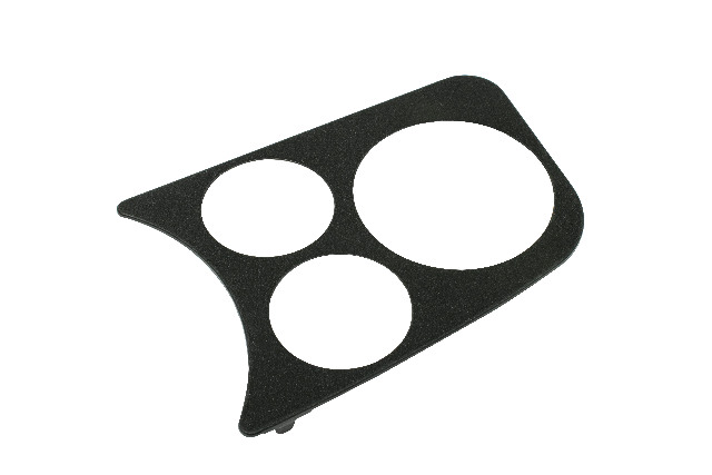 EMPI 14-1003 Dash Panel - 3 Gauge Holes (2-1/16", 3-1/8"), Black - VW Bug Type 1