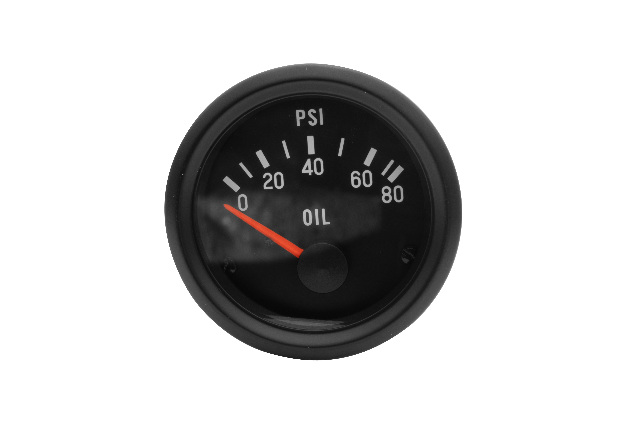EMPI Drivers Oil Pressure Gauge (0-80 PSI), Each