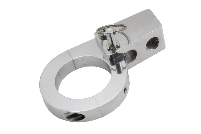 EMPI Billet Fold-Down Whip Light Mount – 1.75" Clamp-On for Buggy/UTV - 16-9571