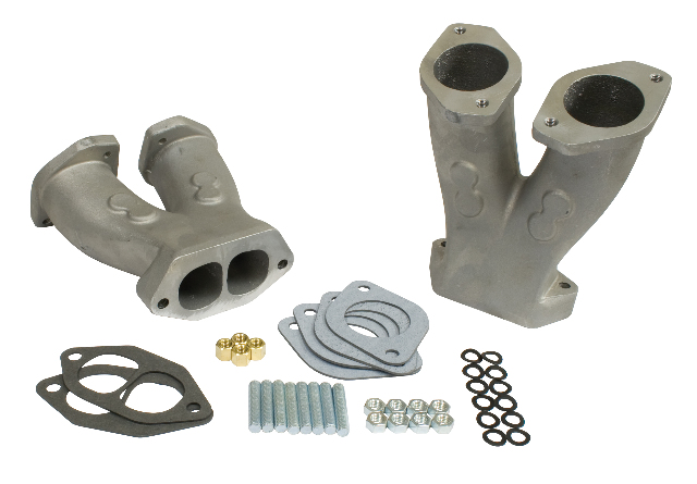DUAL PORT INTAKE MANIFOLD GASKETS FOR DUAL 40mm PAIR VW BUG BUS BUGGY EMPI 3250