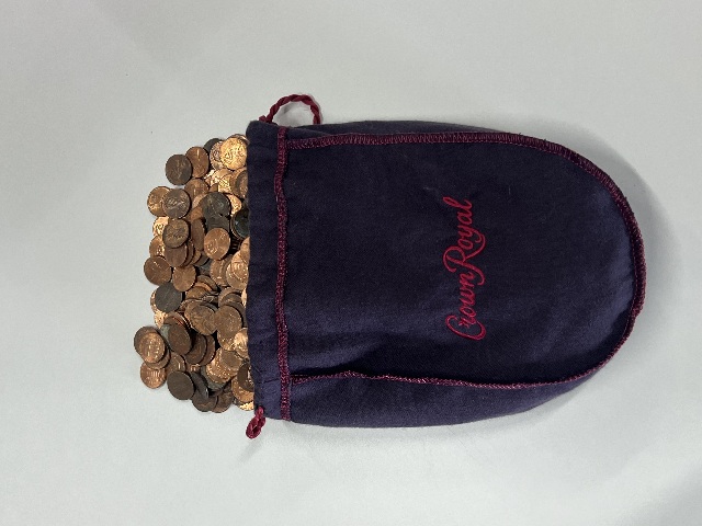 $15 8 lbs Zinc Pennies Sack 1982–2025 Lincoln Memorial & Shield Cent