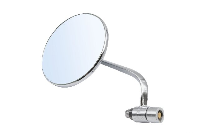 EMPI 98-2014 Chrome Replacement Mirror, Right/Passenger for VW Bug/Beetle 1953-67