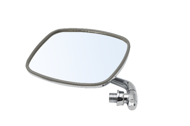 EMPI 98-2017 - Left Side Mirror – Chrome Finish – Fits VW Type 2 Bus 1968–1979