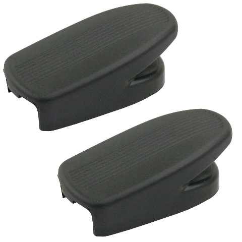 EMPI 98-2099 Black Coat Hooks, Pair, Fits Air Cooled VW Beetle 1968-76