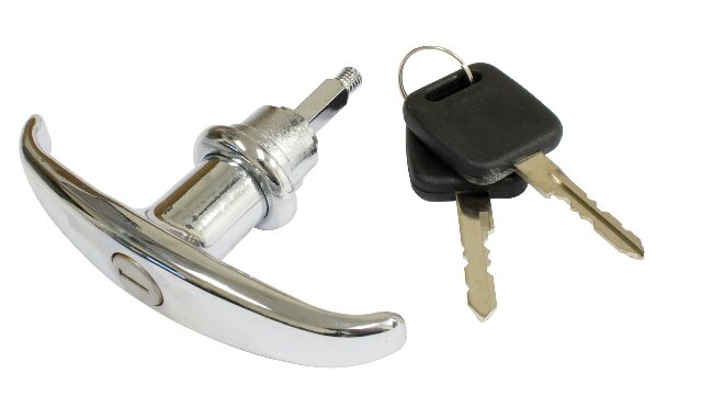 Deck Lid Lock w/ Keys, VW Type 2 Transporter Bus, 1955-1963