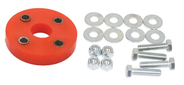 Bugpack Urethane Steering Coupler, Red, Compatible with VW Bug Buggy Sand Rail Baja Air Cooled