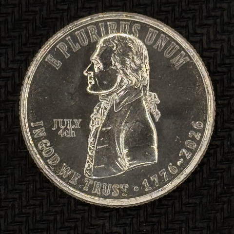 2026 July 4th Privy Mark Quarter - Uncirculated - FAST FREE 2‑DAY FEDEX SHIP