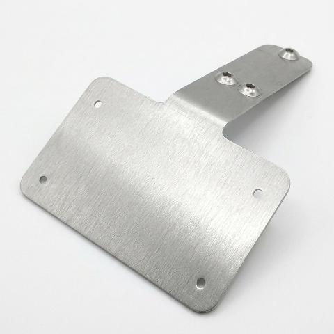 Universal Motorcycle License Plate Bracket Relocation Kit Tail Tidy