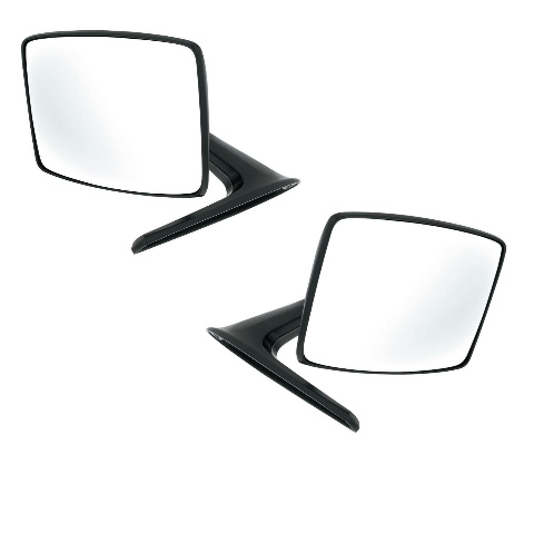 Black Exterior Mirror Pair &ndash; Fits Ford Bronco (1966‑1977) & Truck (1967‑1979)
