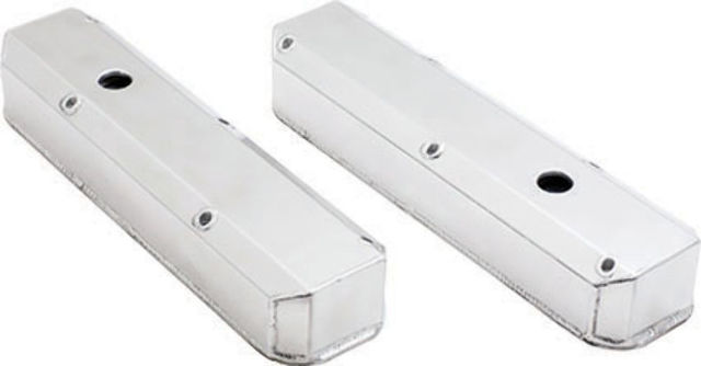 Small Block Plymouth Mopar Chrysler FABRICATED Aluminum Valve Covers 318 340 360