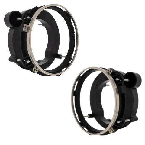 Headlight Mounting Bracket Pair Fits Jeep Wrangler TJ 1997‑2006 Left & Right