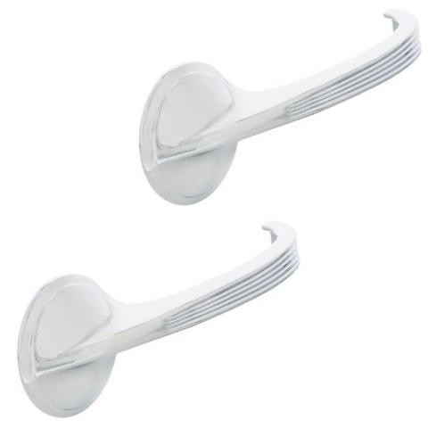 Chrome Interior Door Handles, Pair - 1949-1964 Chevy Full‑Size Replacement