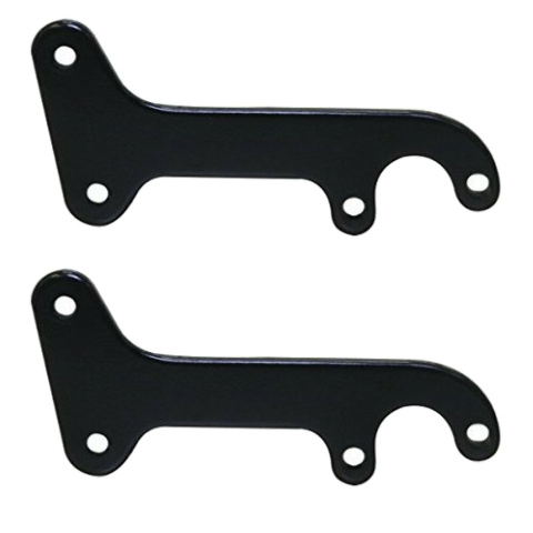 Black Tail Light Brackets, Pair Fits Ford Truck 1936-1956, Model A Lights, Street Rods, Hot Rods, Custom