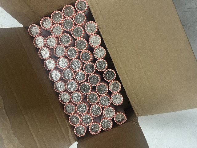 2026-D Revolutionary War Quarters Uncirculated Box of 50 Rolls $500 FV