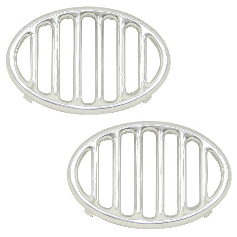 Horn Grilles, Pair - Stock-Style for VW Beetle 1952-67 - 113-853-641A