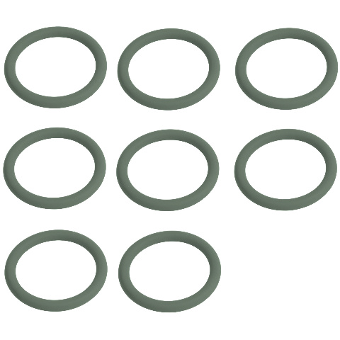 Pushrod Tube Seal Set (8 Pieces) - Head Side (Outer) - Fits VW Bus 1972-1979 1700-2000cc & Vanagon 1980-1983 - Replacement for VW 021109345A