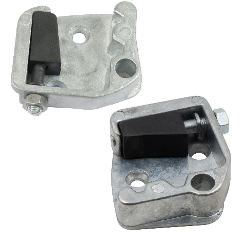 Door Striker Plate Pair for VW Beetle 1960&ndash;1964  - Left & Right- OEM‑Style Fitment - 111‑837‑035B / 111‑837‑036B