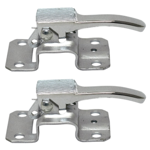 Chrome Interior Door Handles, Left & Right Pair, for Classic VW