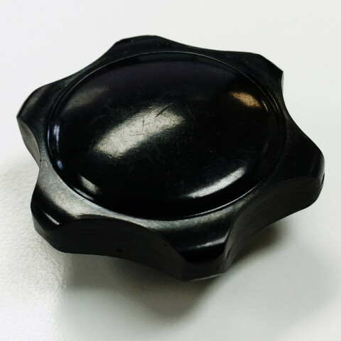 Heater Control Knob Black Fits VW Type 1-2-3, Bug & Ghia 1952-1964 Bus 1952-1967