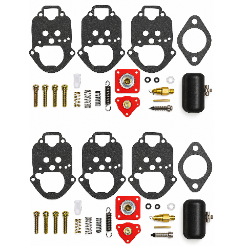 Pirate Mfg 2-Pack Carburetor Rebuild Kits for Weber 34 ICT 34 ICH