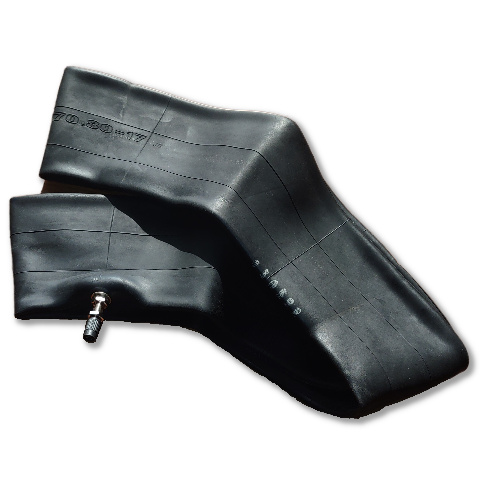 17" Motorcycle Rear Inner Tube - 120/70-17 (4.25-17, 4.50-17) Wide Rear Tube with TR4 Valve Stem