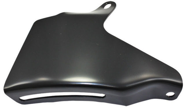 1969-Up BB Chevy 396-454 Black Steel LWP Passenger Top Alternator