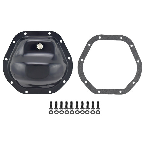 Black Steel Dana 44 10-Bolt Diff Differential Cover GM Ford MOPAR Jeep
