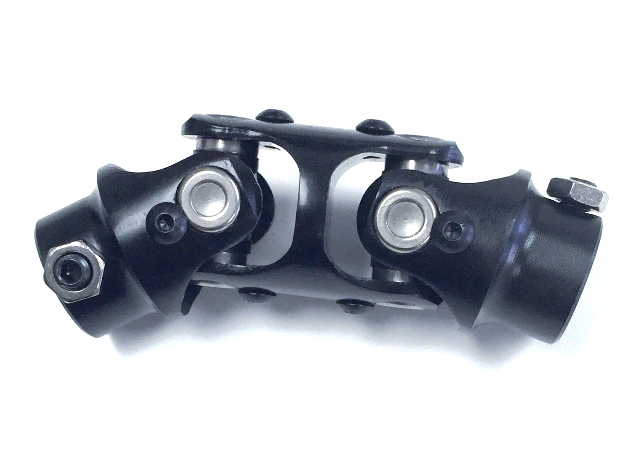 thumbnail image 2 of Foreverunauto 3/4" DD X 3/4"-36 Spline Double Steering U-Joint - Black - Universal Steering Shaft 2 of 3