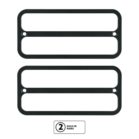 Billet Deluxe Side Marker Bezels Black Anodized for 1968-1972 Chevy GMC Truck