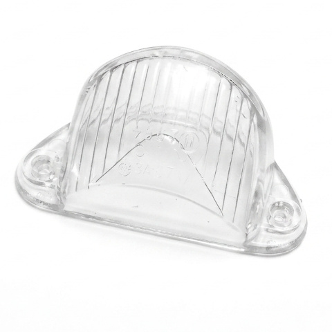 License Light Lens for Air Cooled VW Bug Type 1958-1963, New, Made in the USA