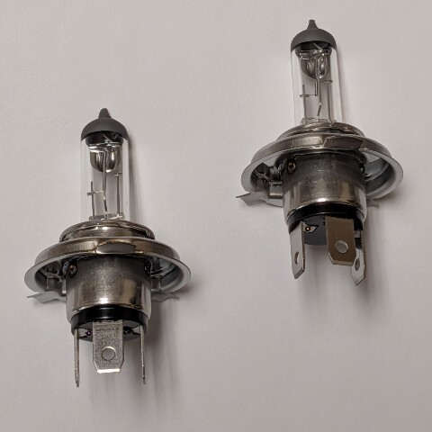 Pair (2) 12V 35/35W HS1 Halogen Headlight Bulbs Fits CSC RX3 TT250 Scooter ATV