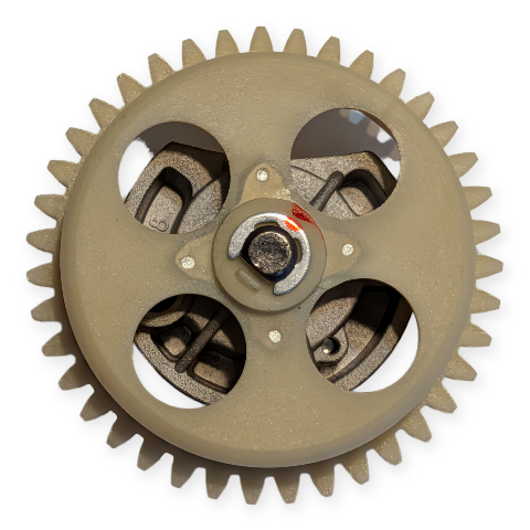 CBB200 / CG250 Engine Oil Pump Assembly 39-Teeth Drive Gear for CSC TT250, SG250, Zongshen & CG-Series Motors