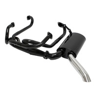 EMPI 3450 Sideflow Merged Exhaust System w/ Muffler, Type 2, 1963-1967, 1500-1600cc EMPI 3450 Sideflow Merged Exhaust System w/ Muffler, Type 2, 1963-1967, 1500-1600cc