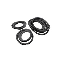 EMPI 3589 Cal-Look Window Rubber Kit, 4-Piece – Fits VW Super Beetle 73–77