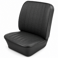 EMPI 4637 Seat Cover Kit Front & Rear Black Slip-On Fits VW Bug 65-67 Type-1 Sedan