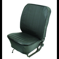 EMPI 4637 Seat Cover Kit Front & Rear Black Slip-On Fits VW Bug 65-67 Type-1 Sedan