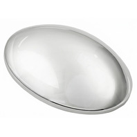 EMPI 10-1060 Chrome Smoothie Hub Cap For LATE Bug Bus Ghia 4 Lug VW Wheel Ea
