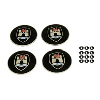 EMPI Classic Crest Emblem For Hub Caps, Wolf Log, Set of 4, 10-1078-0 EMPI Classic Crest Emblem For Hub Caps, Wolf Log, Set of 4, 10-1078-0