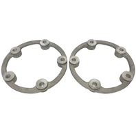 Aluminum Wheel Spacers, Pair, 14mm, 5x205, 1" Thick, For VW Beetle Dune Buggy Bug Aluminum Wheel Spacers, Pair, 14mm, 5x205, 1" Thick, For VW Beetle Dune Buggy Bug
